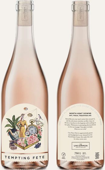 Tempting Fete | English Rosé Wine | Pinot Noir