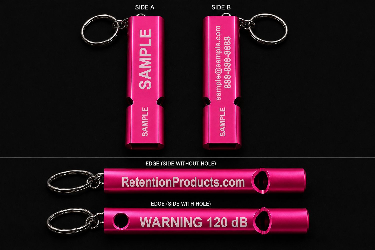 C-Tag with Company Name, Phone Number and Email address     ***** Package of 25 includes free shipping &amp; no set-up charge