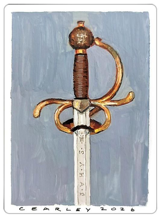 PAINTED Foil Gisela, the Broken Blade