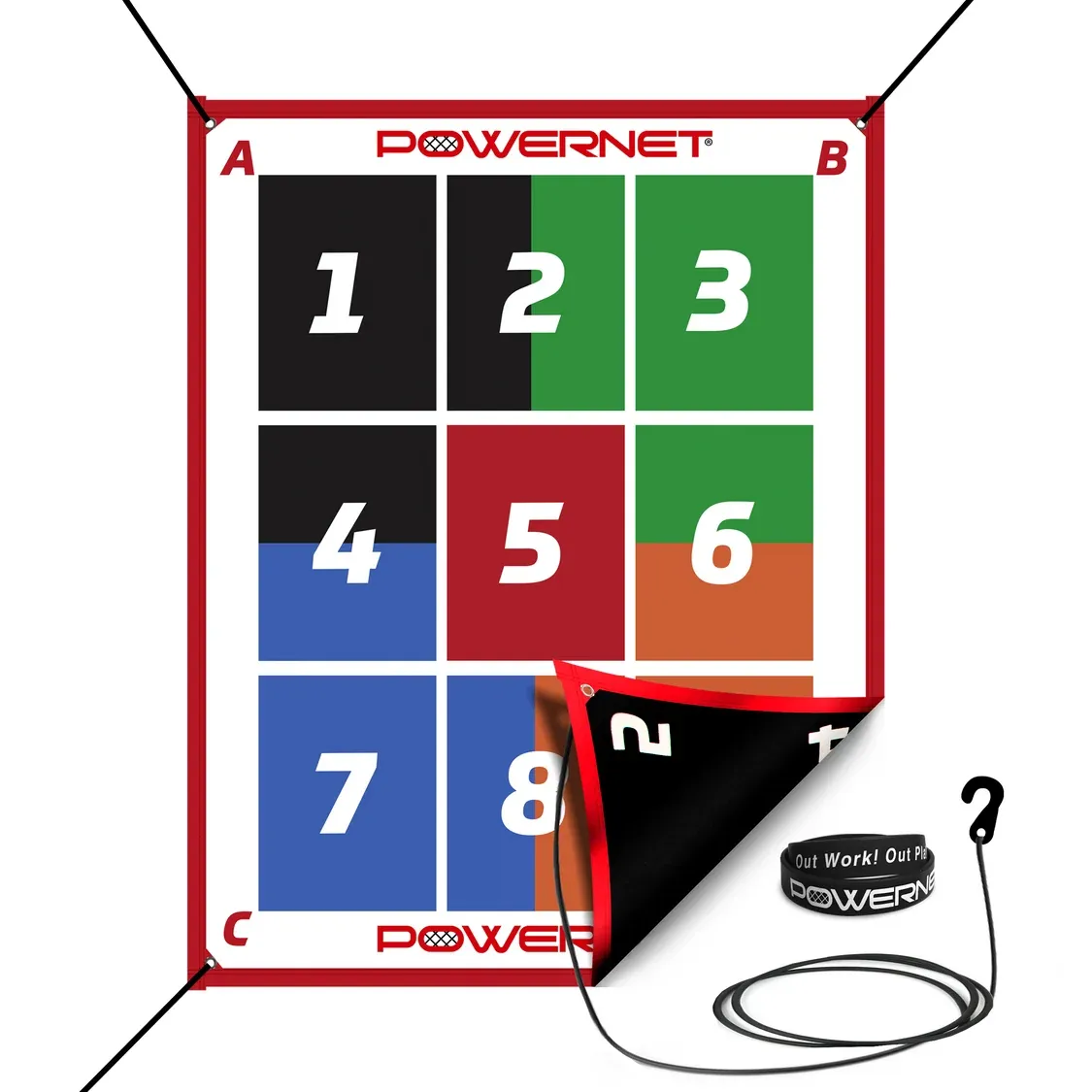 #'d pitching pad