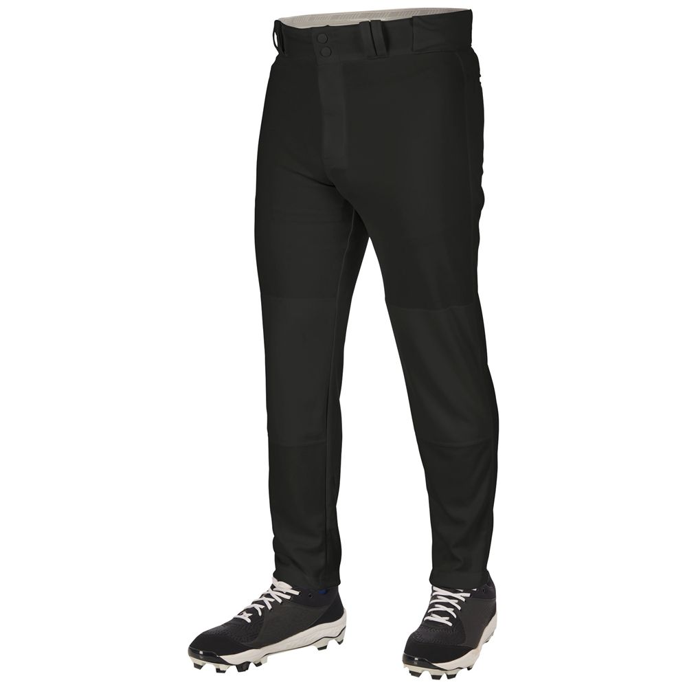 BP64 TRIPLE CROWN 2.0 TAPERED BOTTOM PANT, COLOR: BLACK, Size: YXS