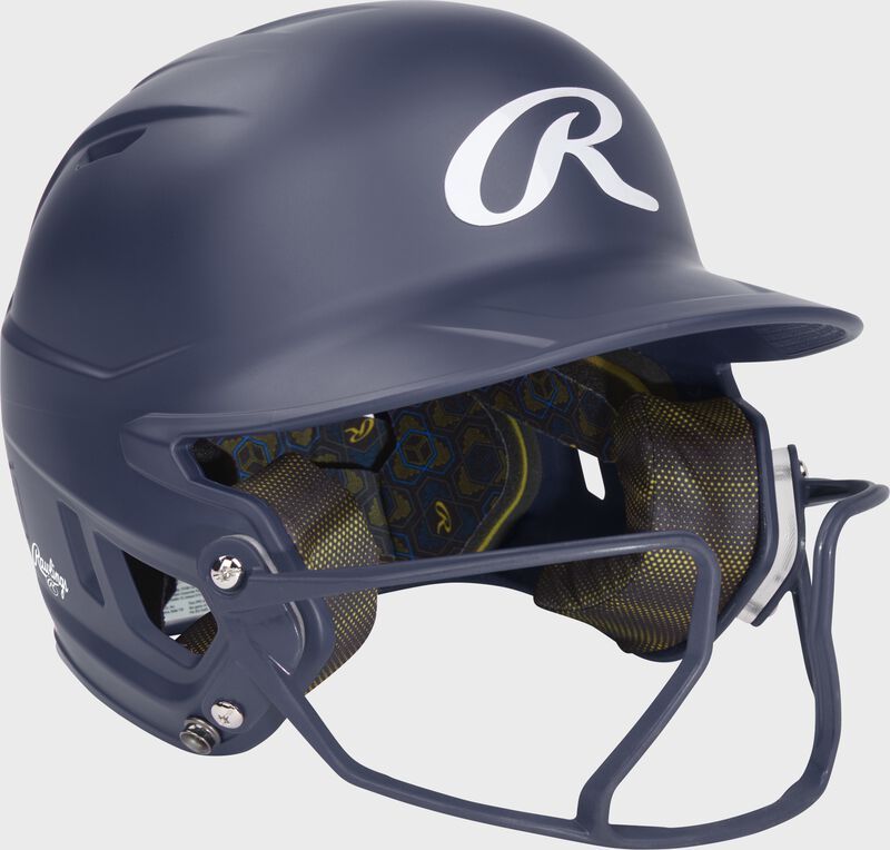 MACH HI-VIZ HELMET, COLOR: NAVY, Size: JR