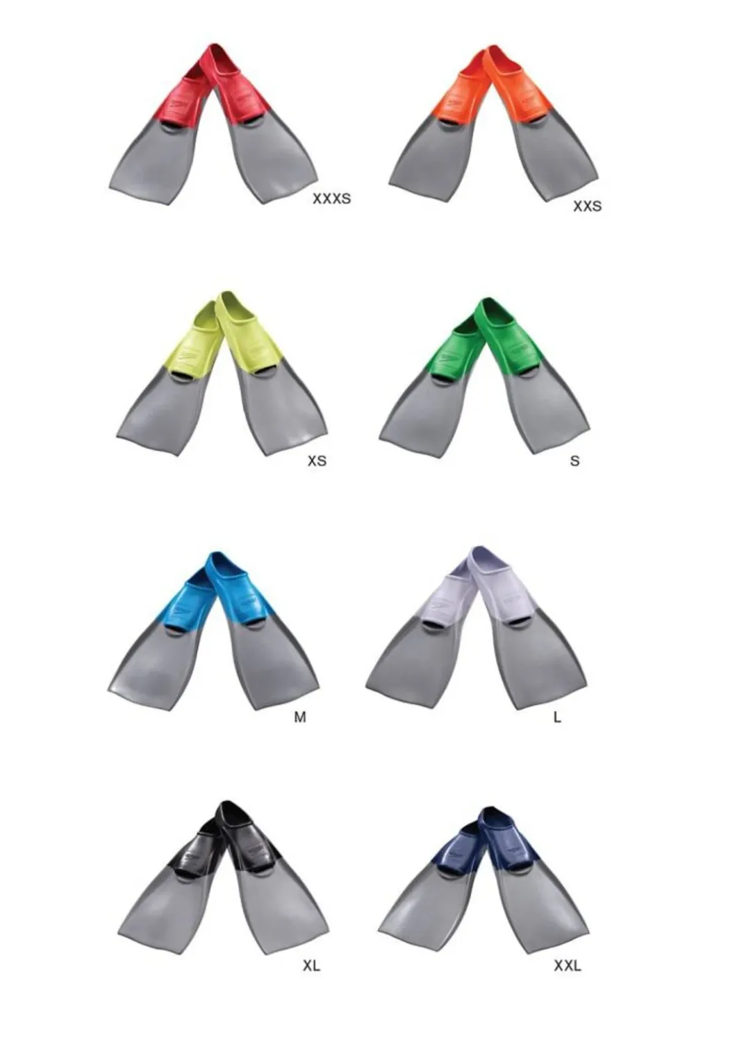 RUBBER SWIM FINS