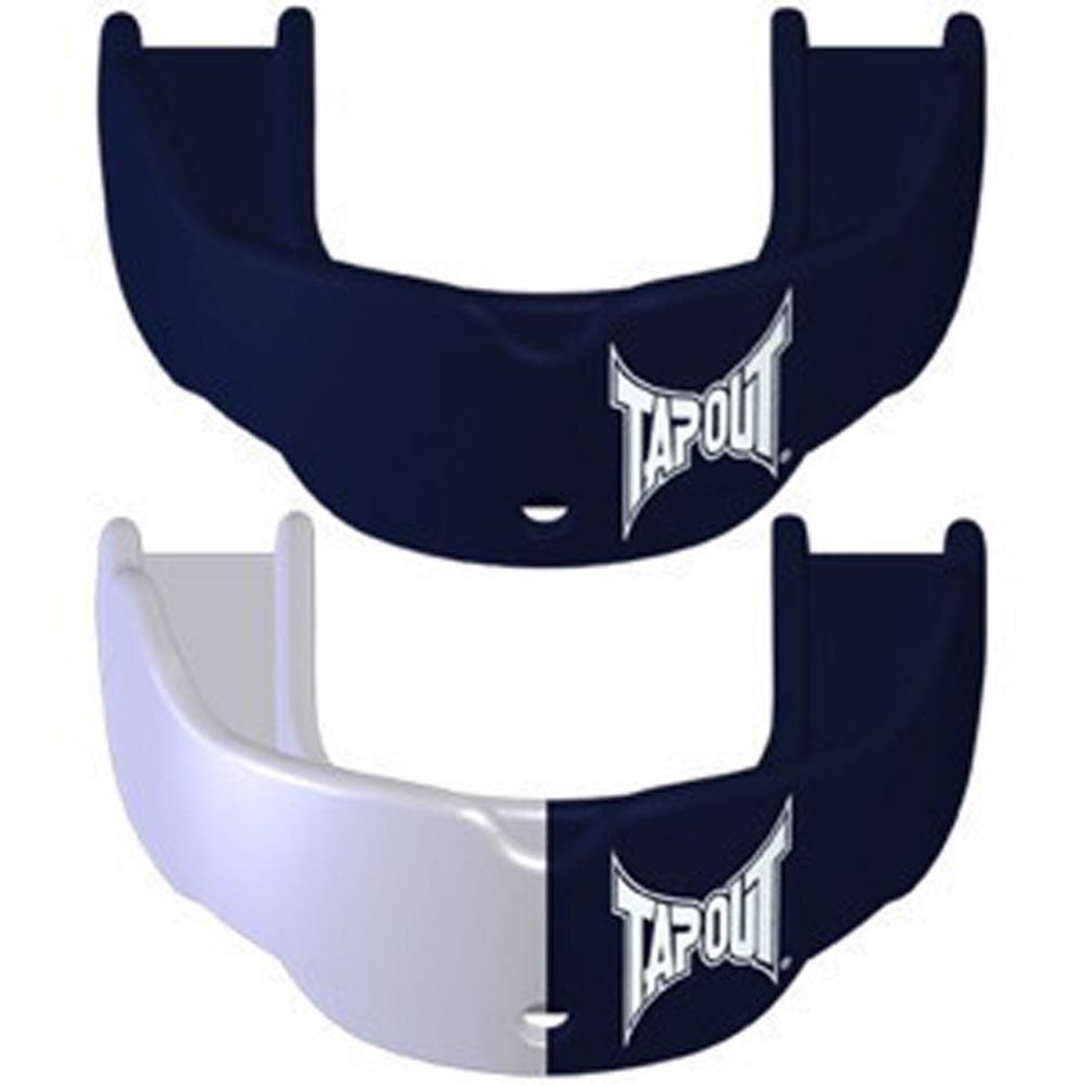 Battle Football Mouthguard — 2 Pack Boil-and-Bite Fit, Braces-Compatible Protection &amp; Re-Moldable Comfort, COLOR: NAVY, Size: YOUTH