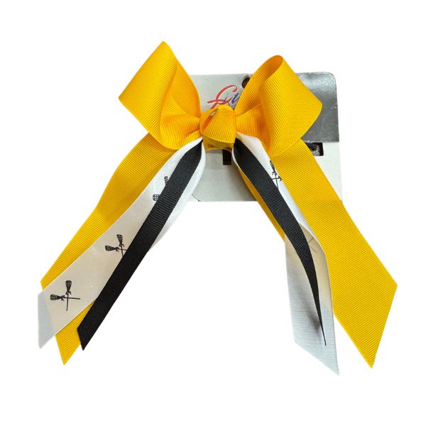Sport Bow, COLOR: YELLOW - LACROSSE