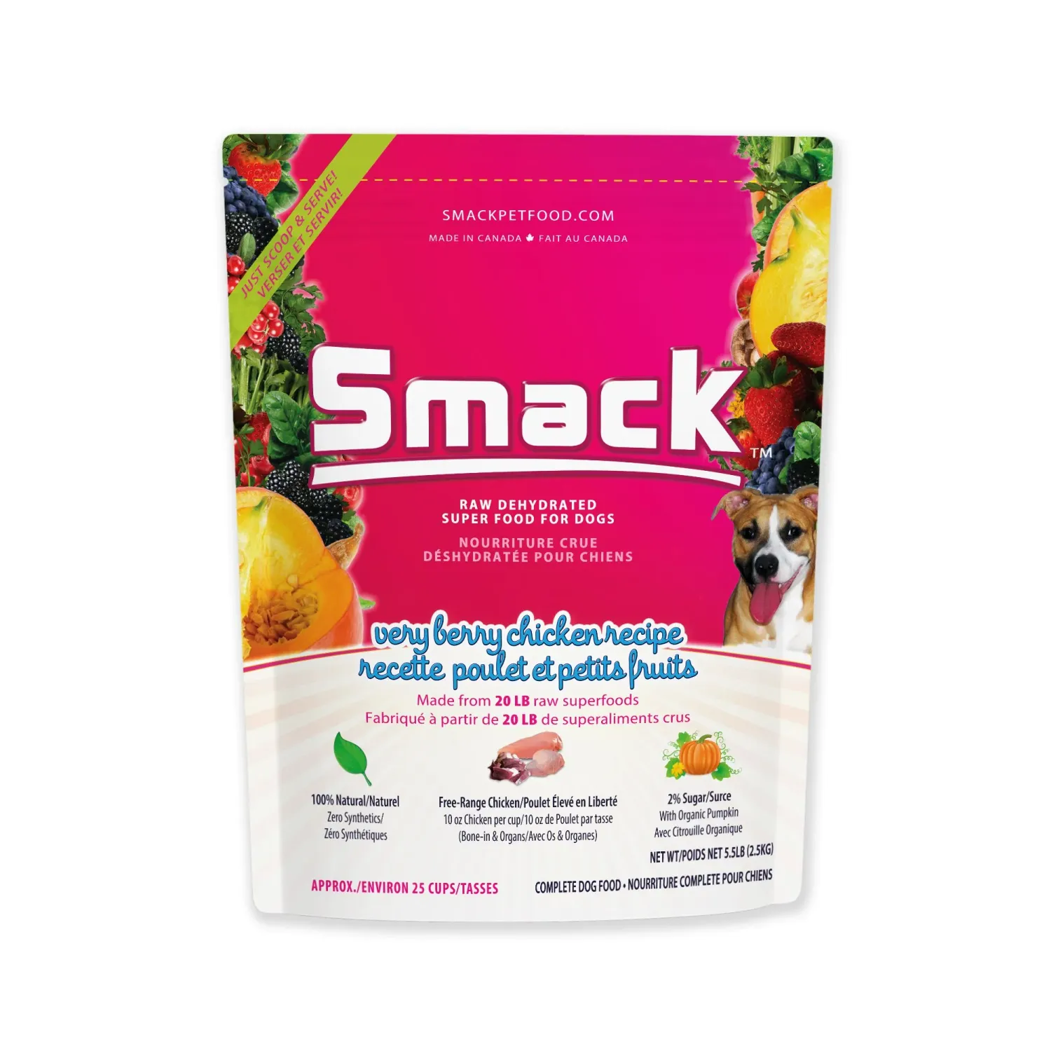 Smack Very Berry Chicken 2.5 kg