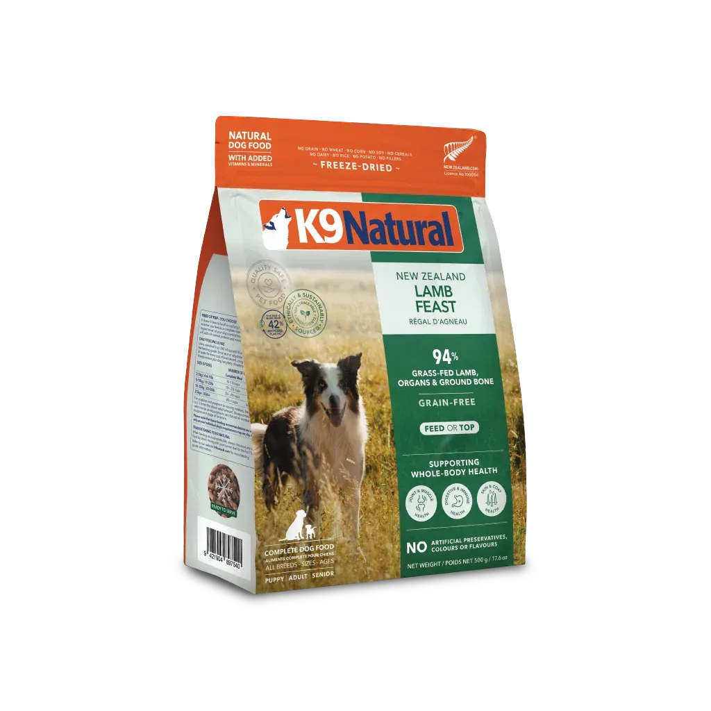 K9 Naturals Lamb Feast Topper 5oz