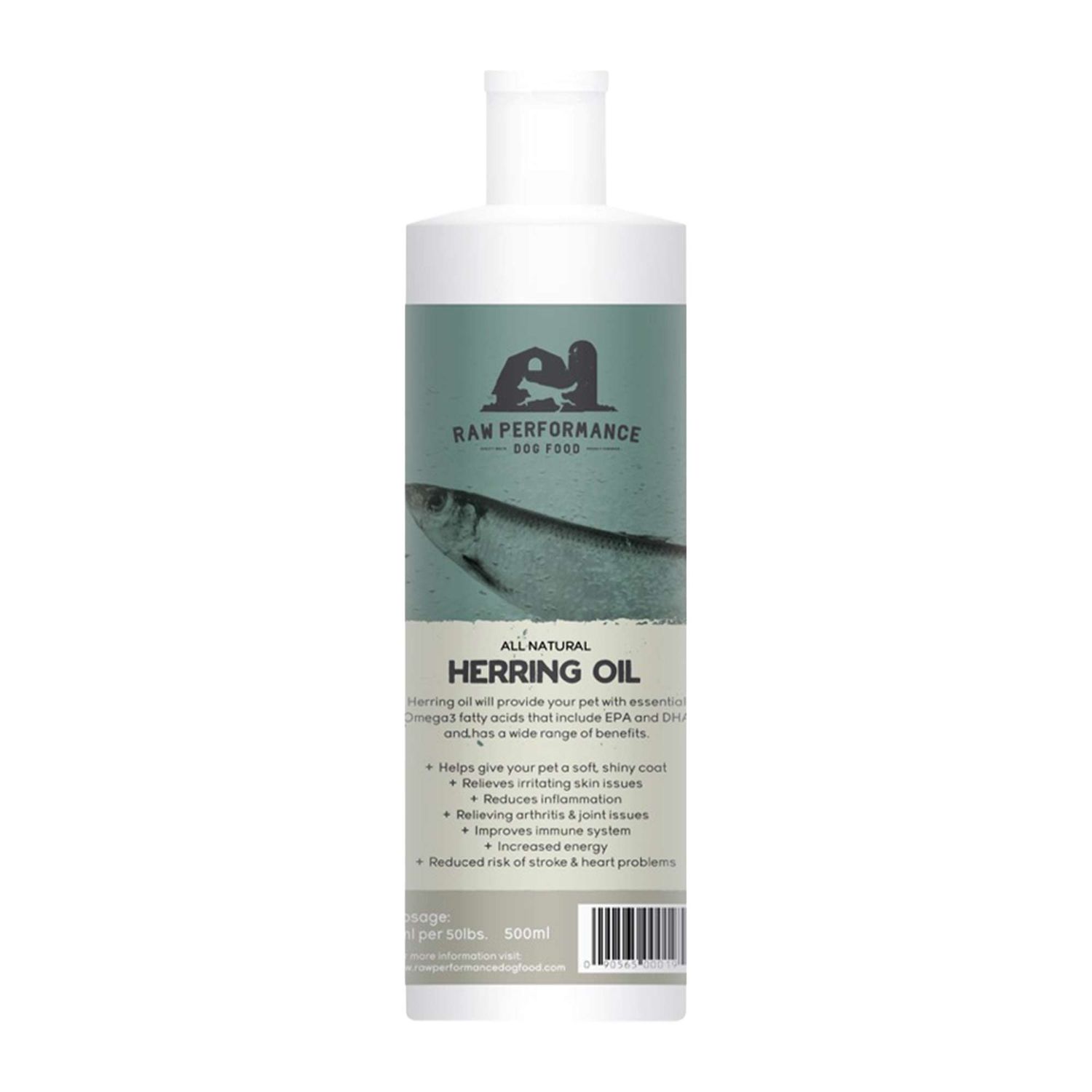 Raw performance Herring Oil 500ml