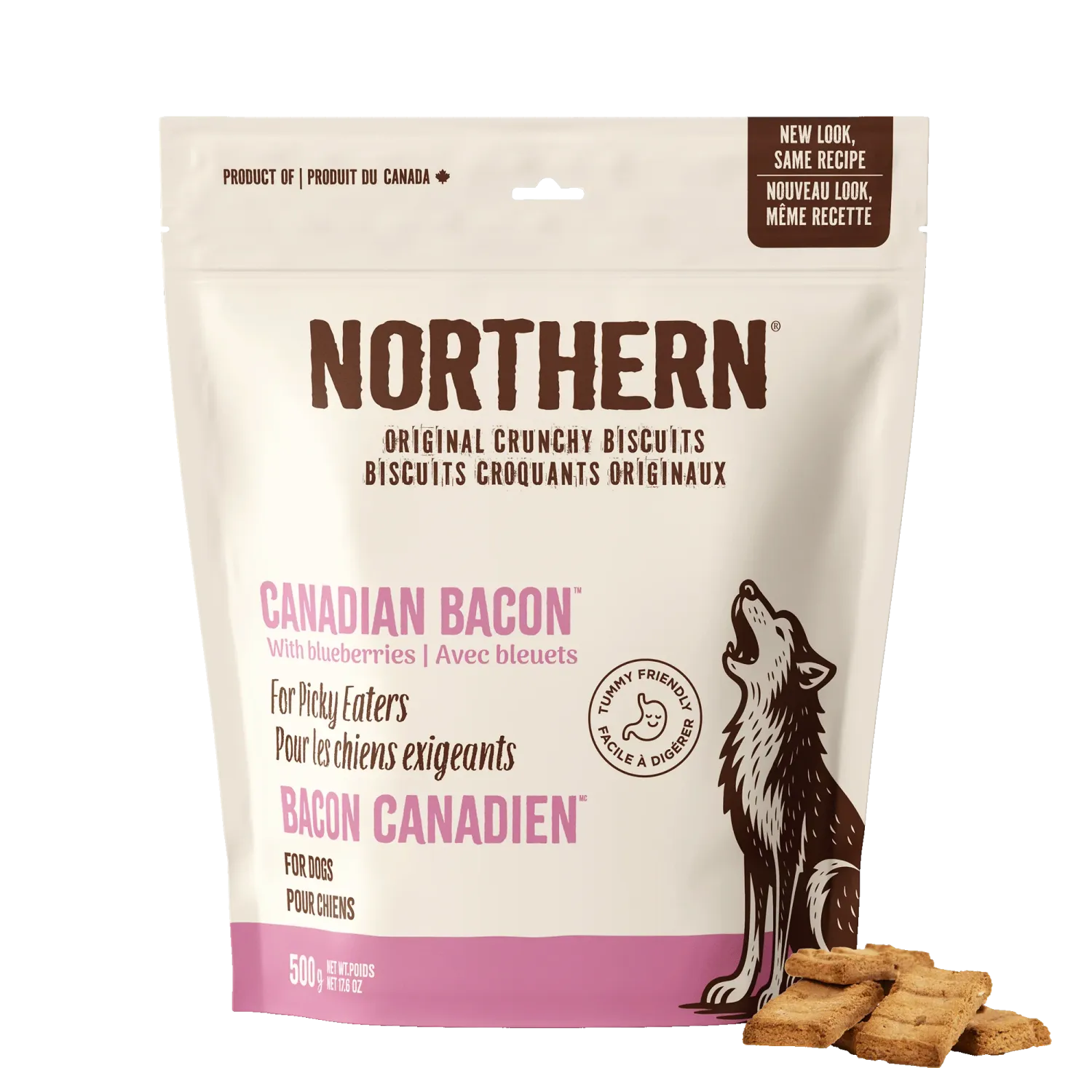 Northern Biscuit Canadian Bacon &amp; Blueberries 500g