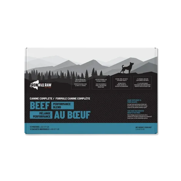 Iron Will Raw CC Beef Performance Blend 6lb