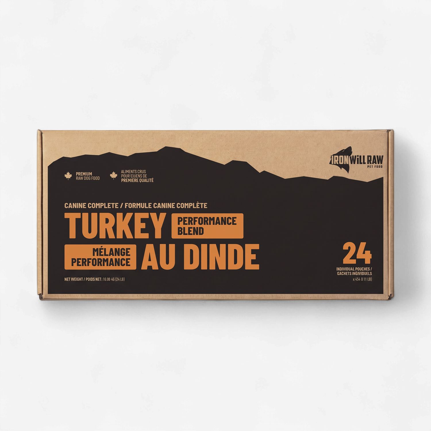 Iron Will Raw CC Turkey &amp; Beef 24lb