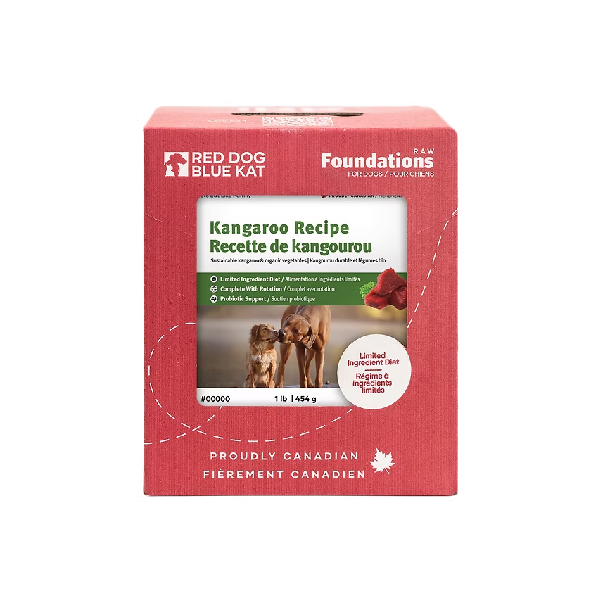 Red Dog Blue Kat Kangaroo Dog 4 x .25lb