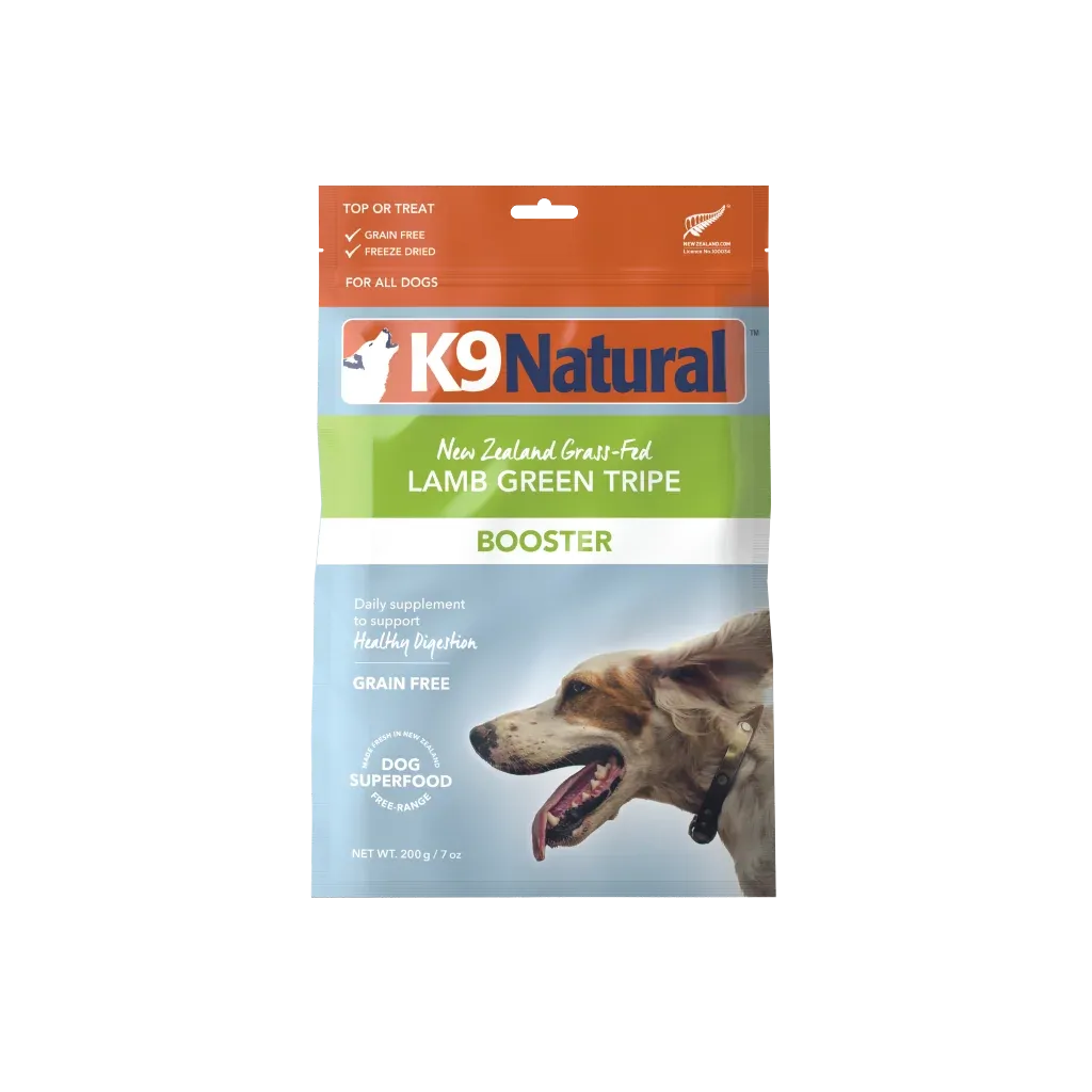 K9 Naturals Lamb Green Tripe Booster 200 g