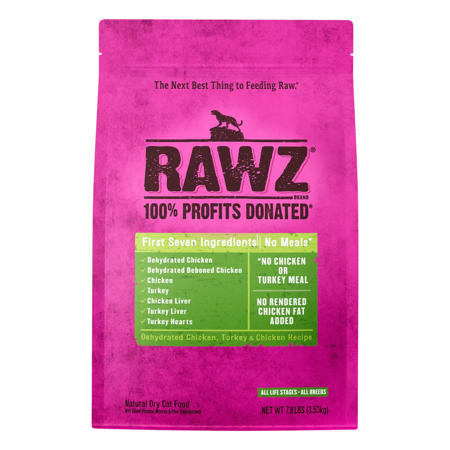RAWZ Chicken &amp; Turkey Cat 7.8 lb