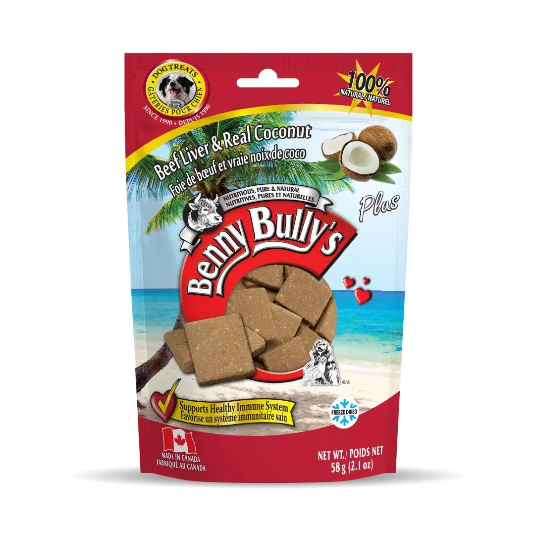 Benny Bully's Liver Plus Coconut 58g