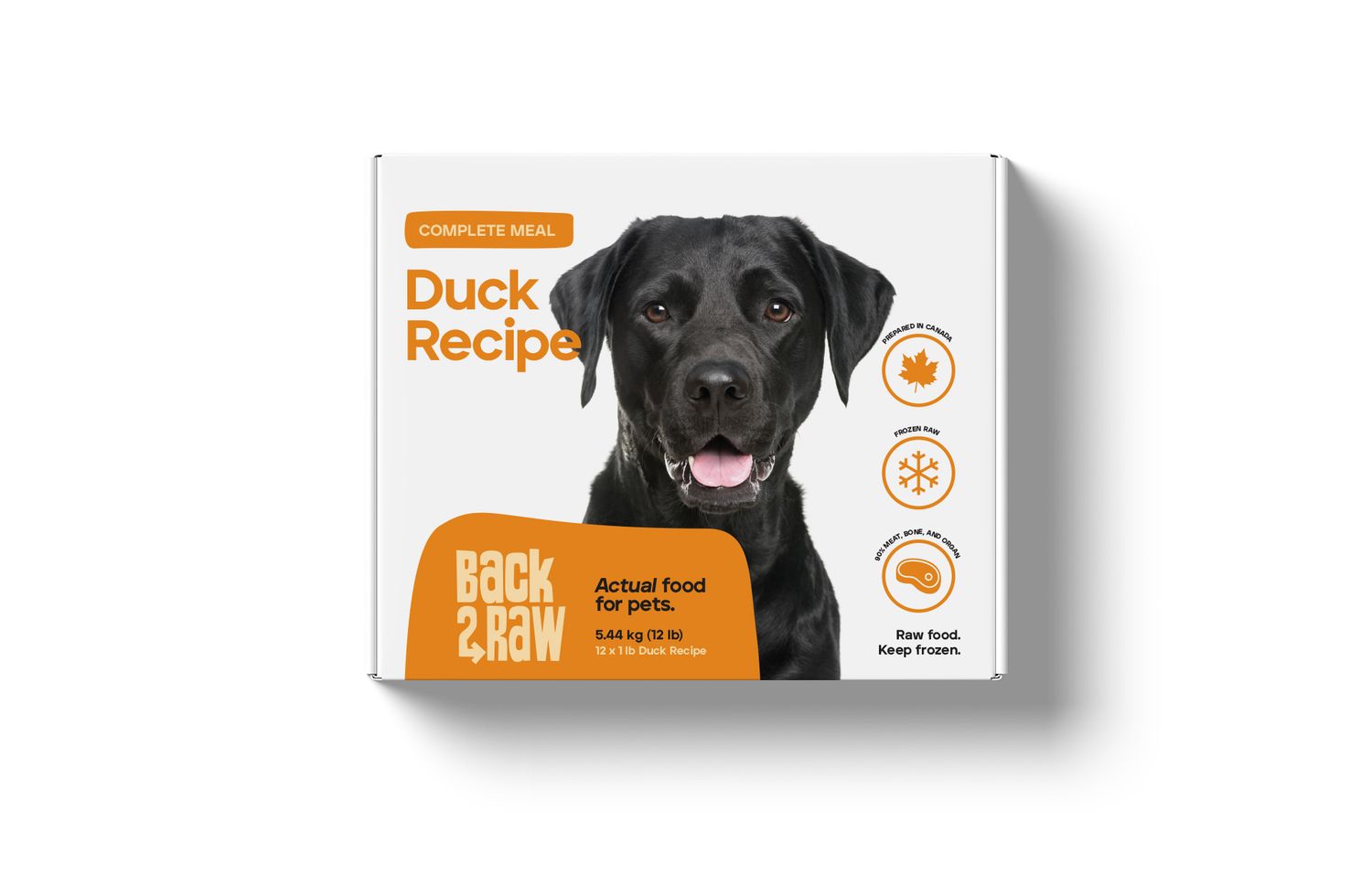 Back2Raw Complete Duck Recipe 12lb