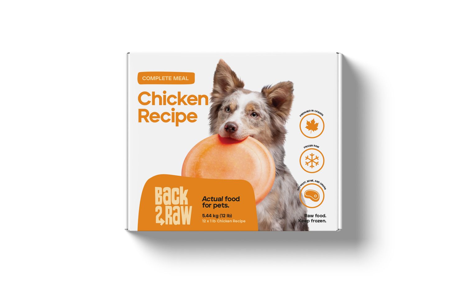 Back2Raw Complete Chicken Recipe 12lb