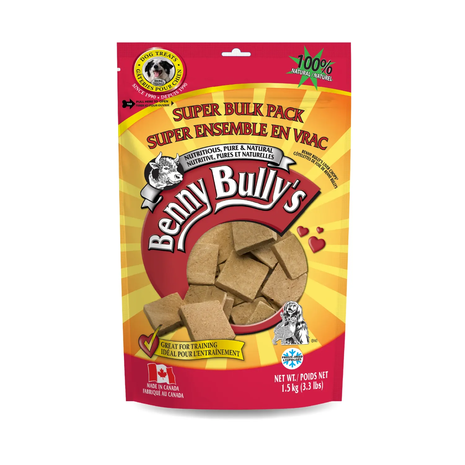 Benny Bully's Liver Chops Original 1500g