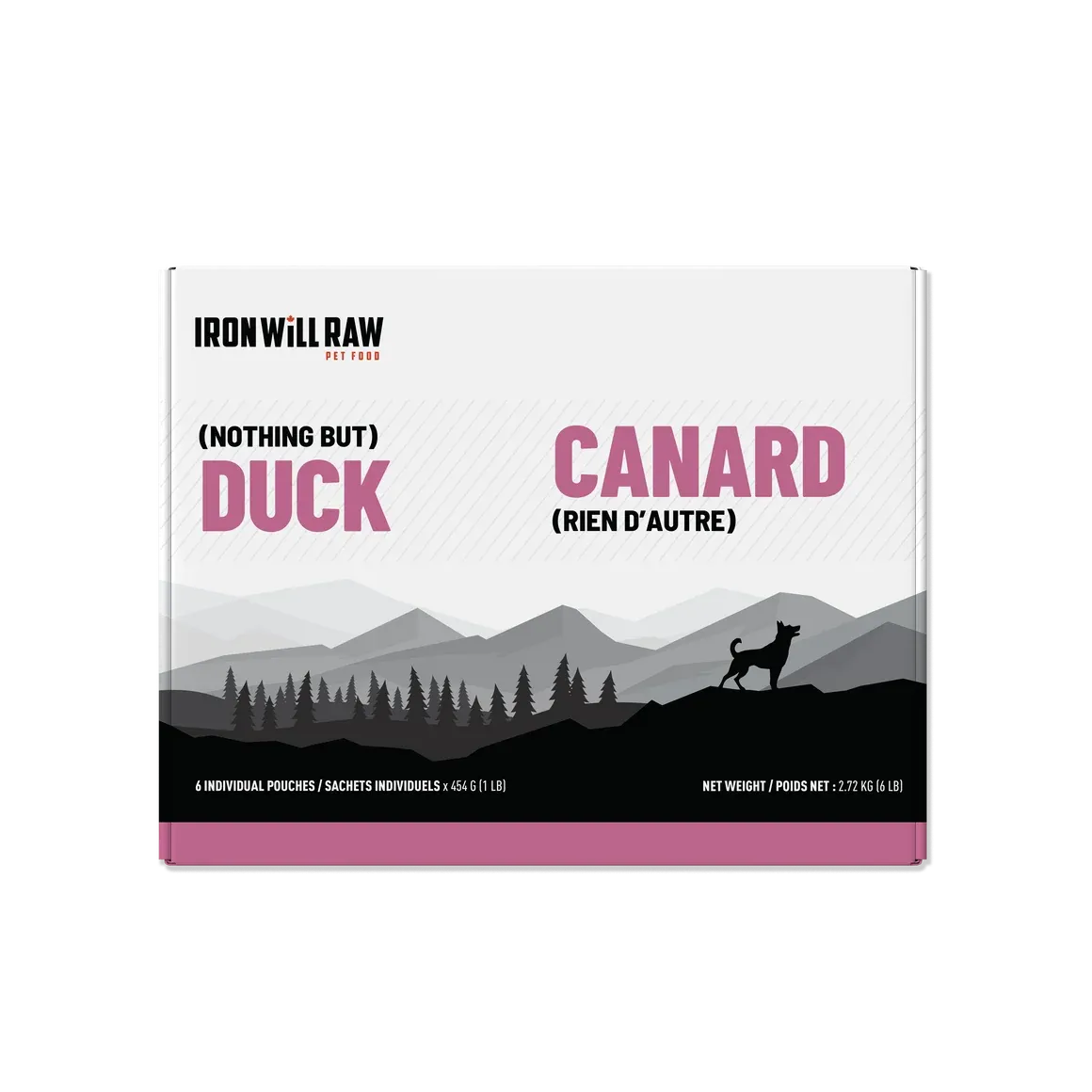 Iron Will Raw Nothing But Duck 6lb