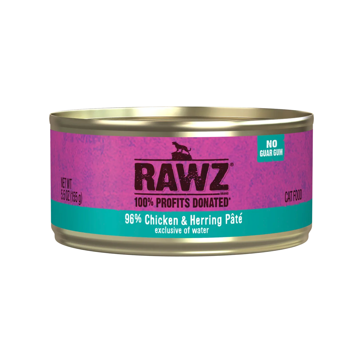RAWZ 96% Chicken &amp; Herring 5.5 oz Cat