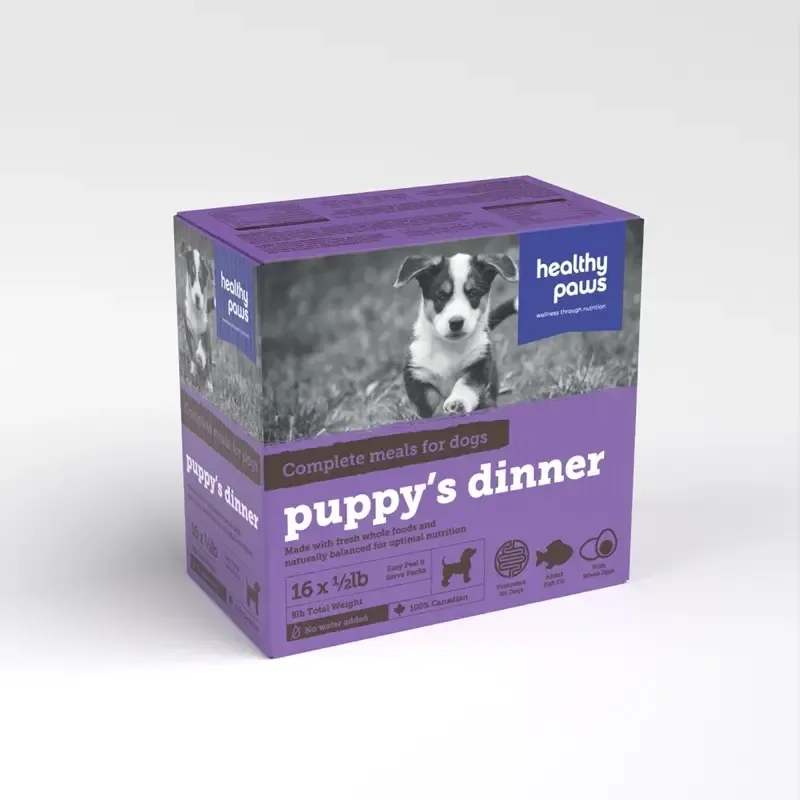Healthy Paws Complete Puppy Dinner 8lb