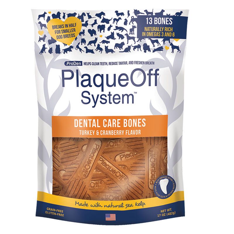 PlaqueOFF Bones Turkey Cran 13 pc