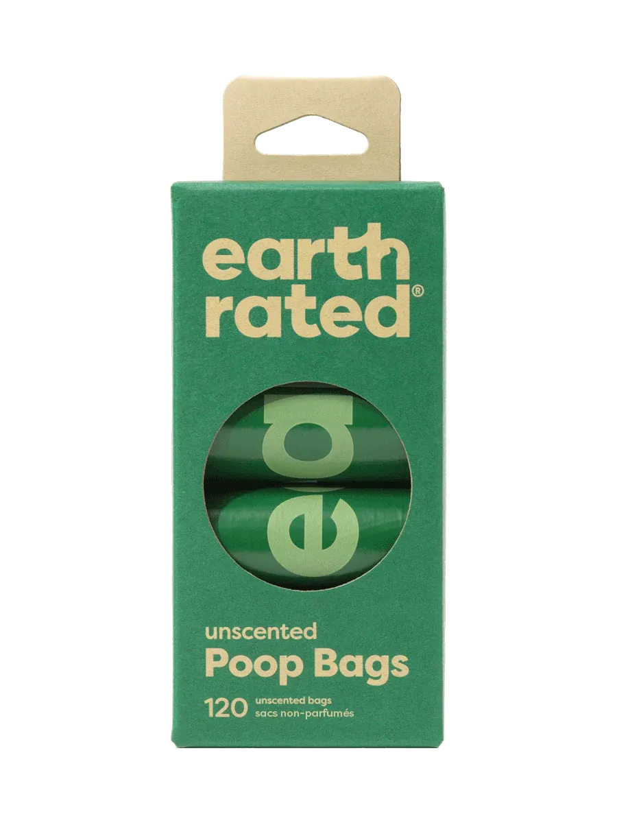 Earth Rated Poop Bags 120 ct Unscented