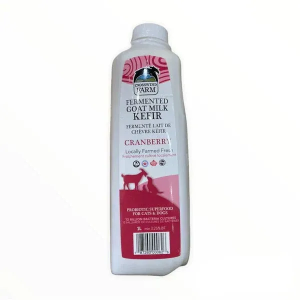 Crosswind Farm Goat Milk with Cranberry 1L