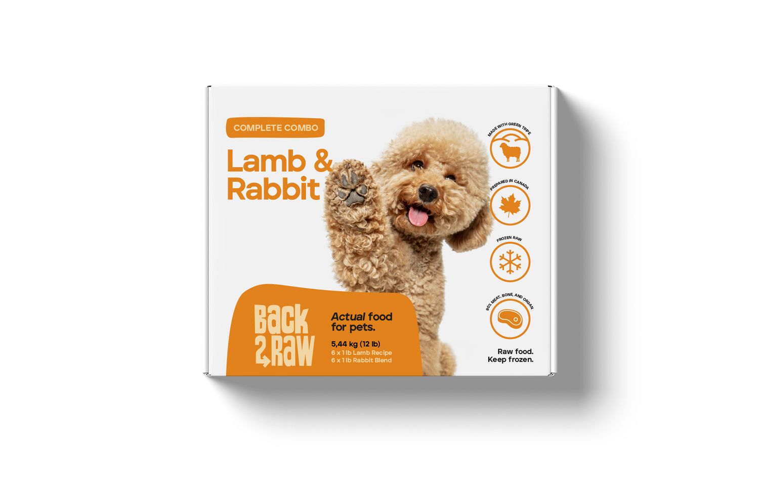 Back2Raw Complete Lamb &amp; Rabbit 12lb