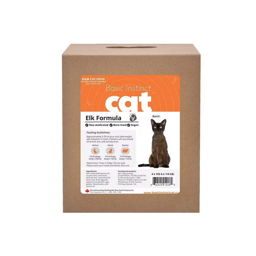Red Dog Blue Kat BI Elk for Cats 4x125g