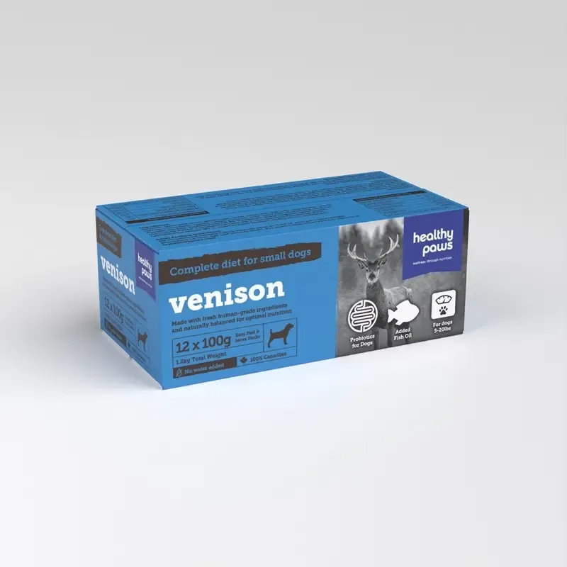 Healthy Paws Complete Venison 12 x 100g