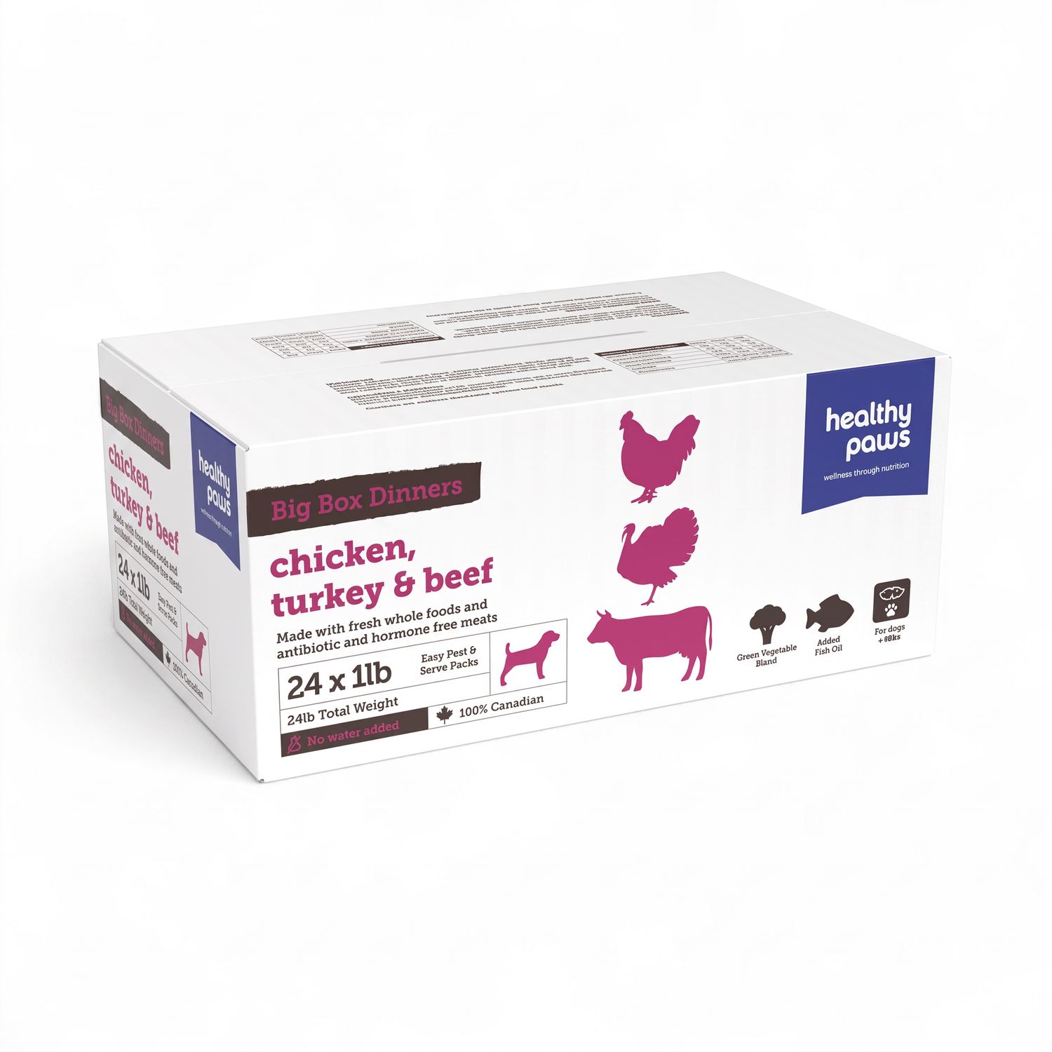 Healthy Paws Bigger Box Variety 24lb