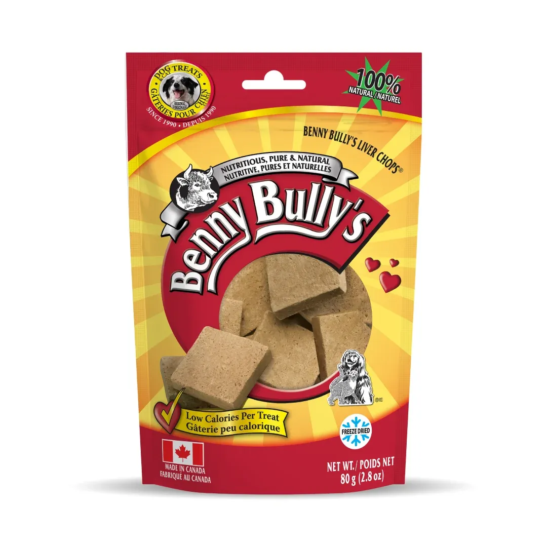 Benny Bully's Liver Chops Original 80 g