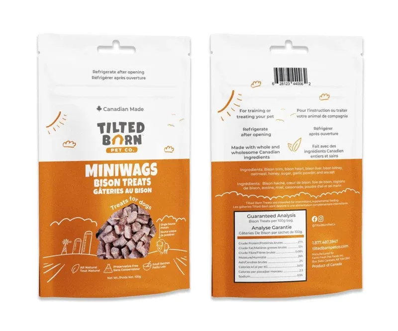 Tilted Barn Bison MiniWags 100g