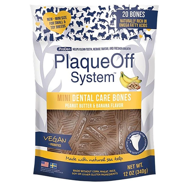 PlaqueOFF Bones PB &amp; Banana mini 20 pc