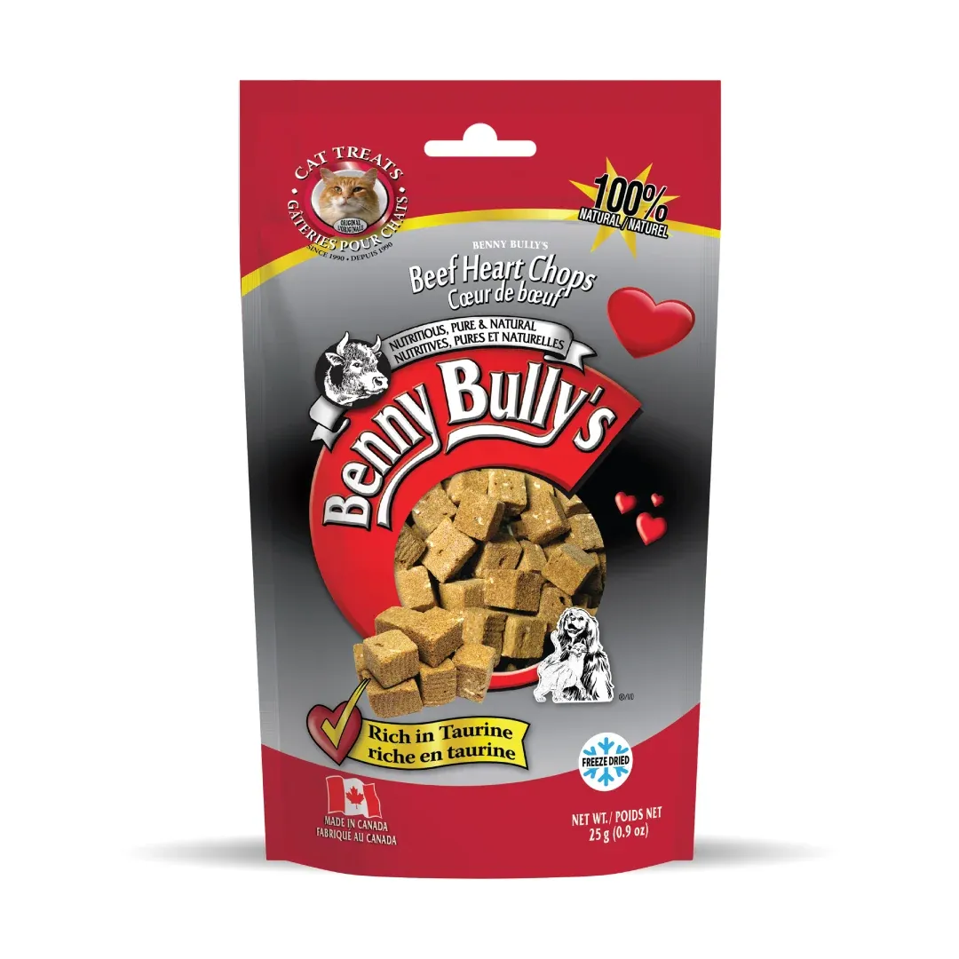 Benny Bully's Plus Heart Cat Treats 25g
