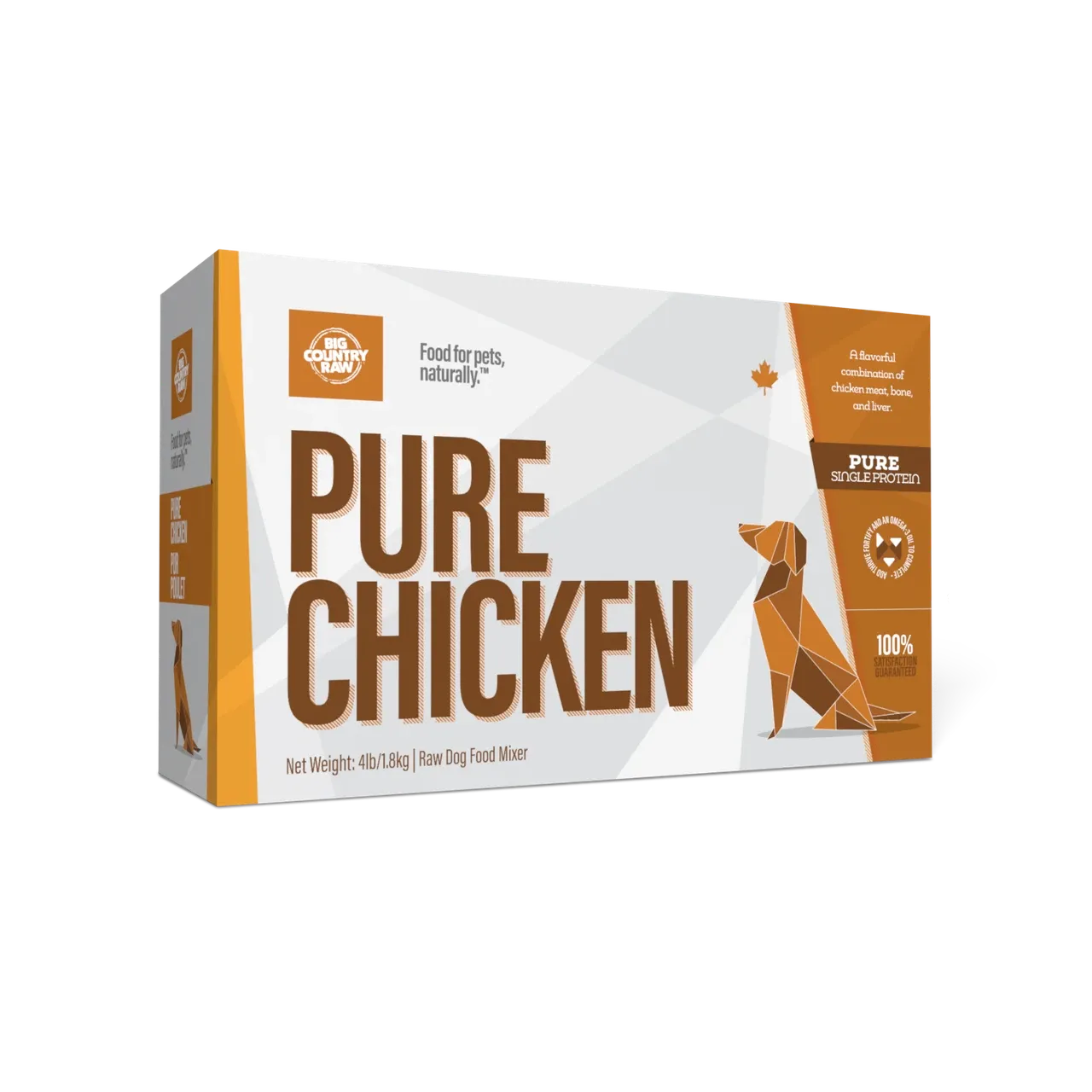 Big Country Raw Pure Chicken 4lb (4 x 1lb)