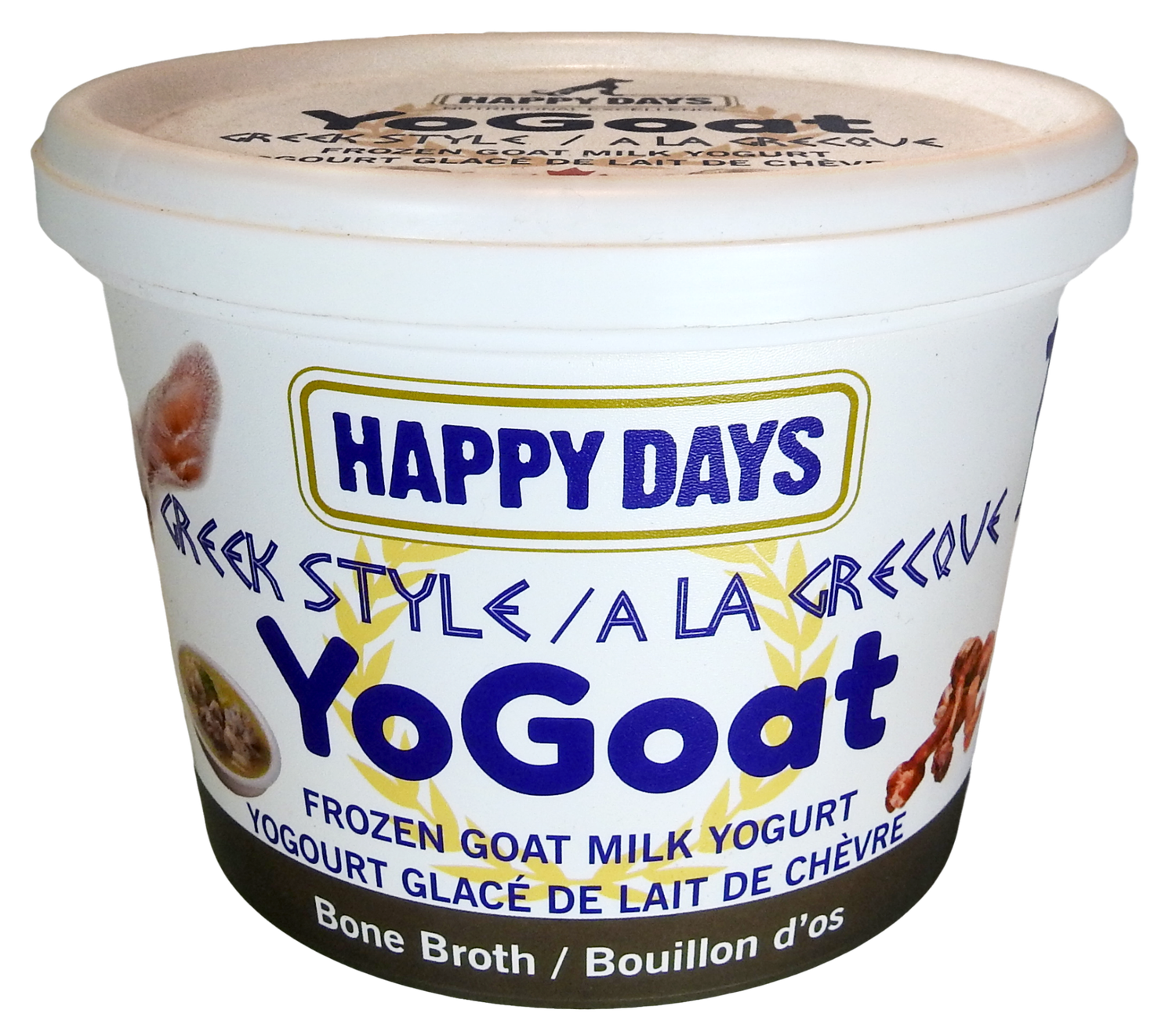 Happy Days YoGoat Bone Broth Yogurt 475g