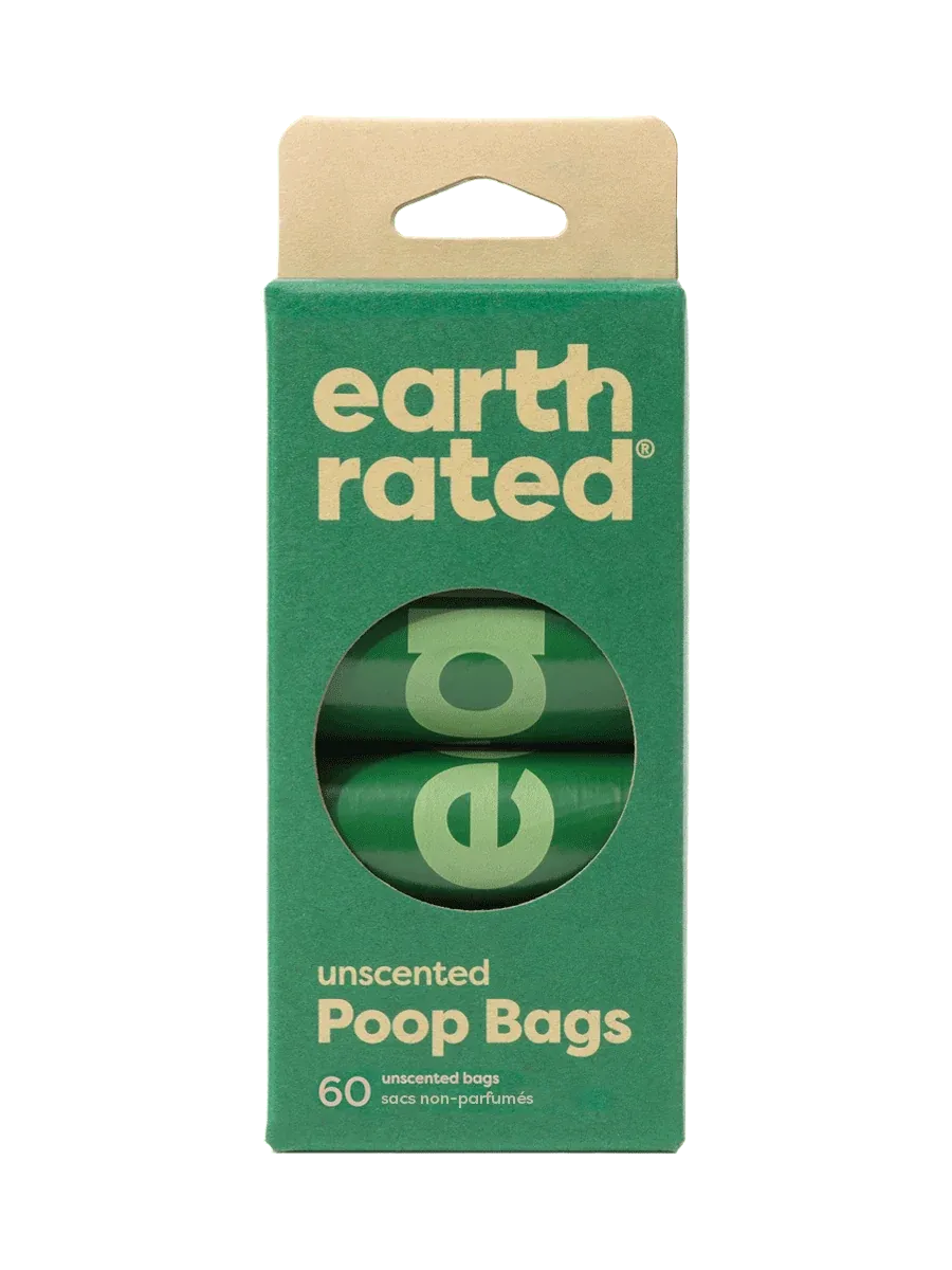 Earth Rated Eco-Friendly Unscented Bags 60 count