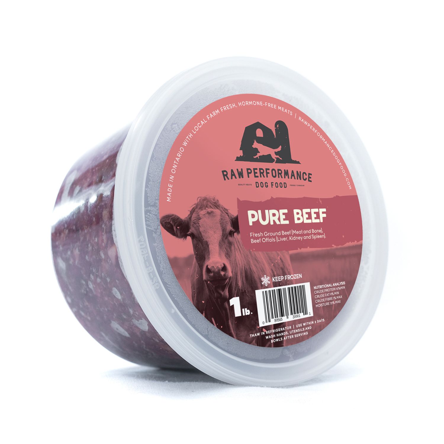 Raw Performance Pure Beef 1lb