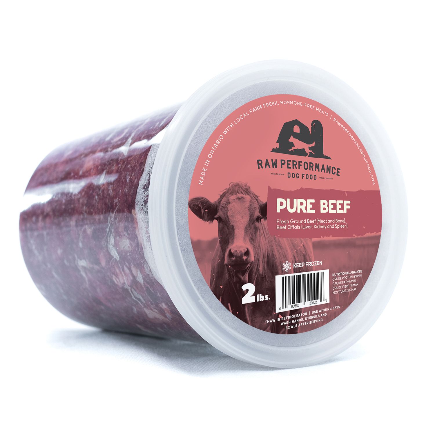 Raw Performance Pure Beef 2 lb