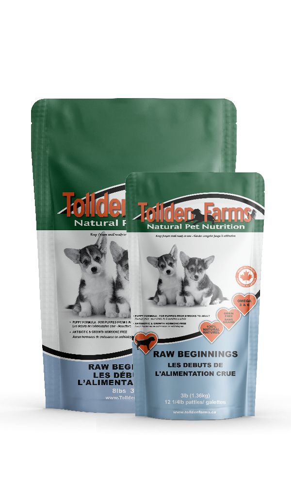 Tollden Farms Raw Beginnings Puppy 8lb