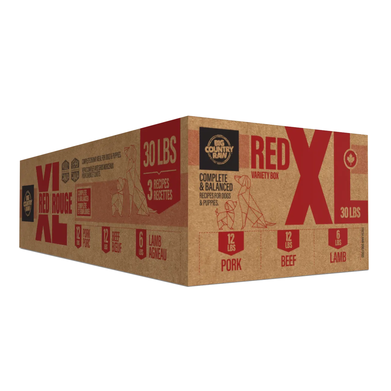 Big Country Raw XL Red 30lb