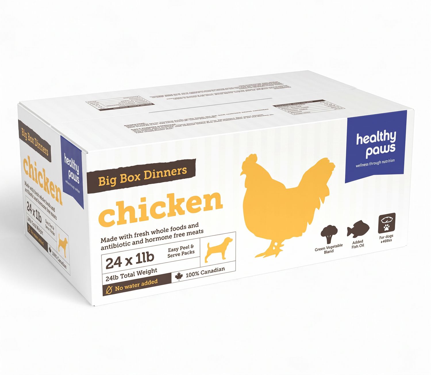 Healthy Paws Bigger Box Chicken 24lb