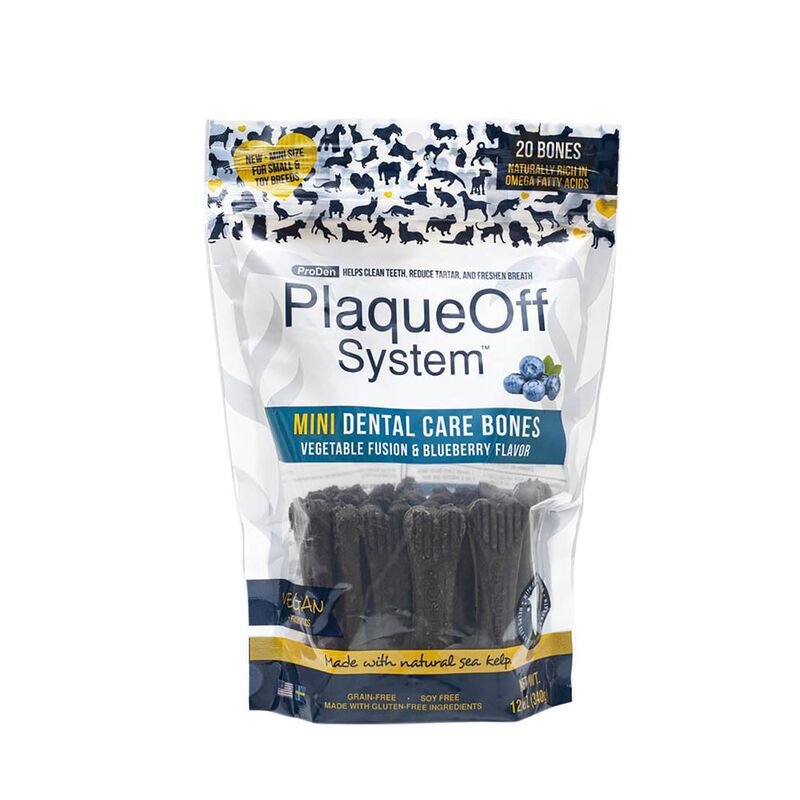 PlaqueOFF Bones Mini Veg &amp; Blueberry