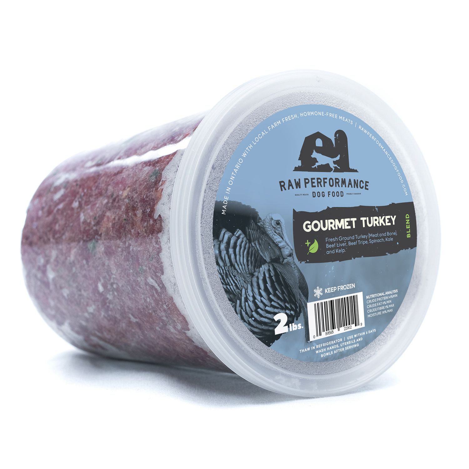 Raw Performance Gourmet Turkey 2lb