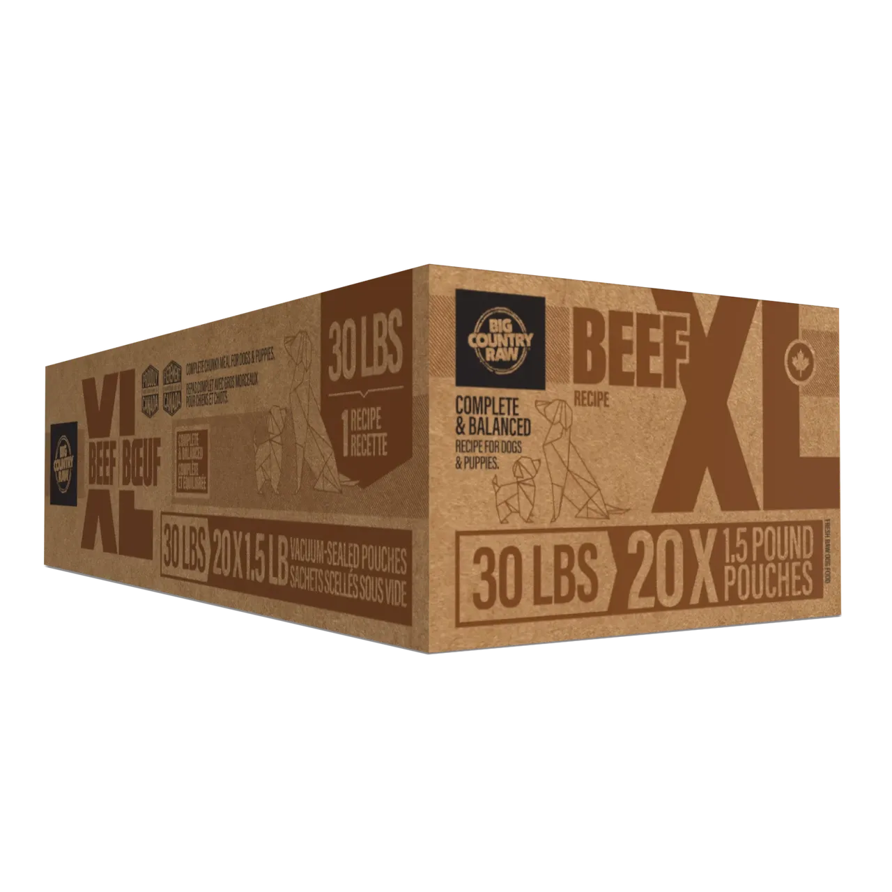 Big Country Raw XL Beef 30lb