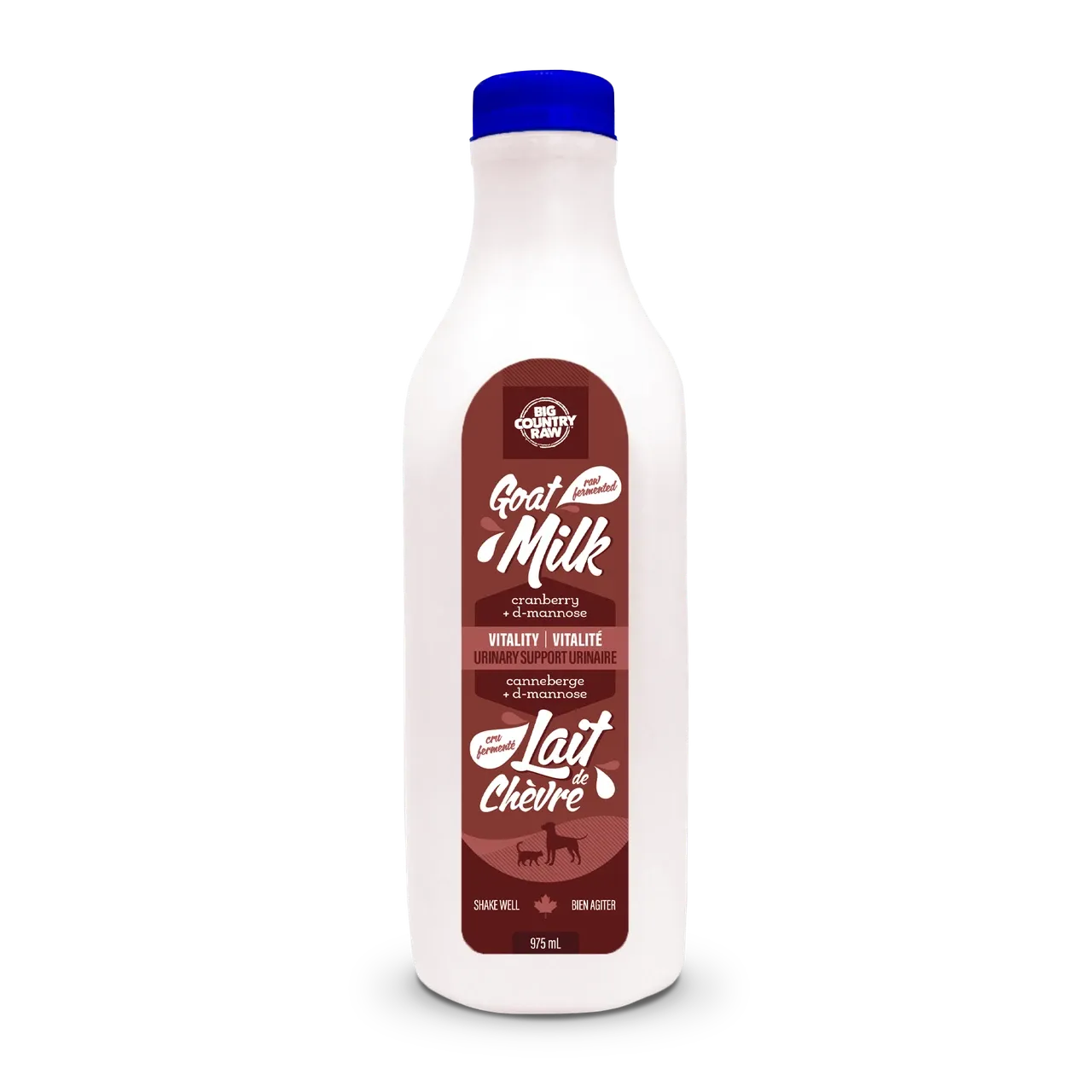 Big Country Raw Goat Milk Vitality Cran 975ml