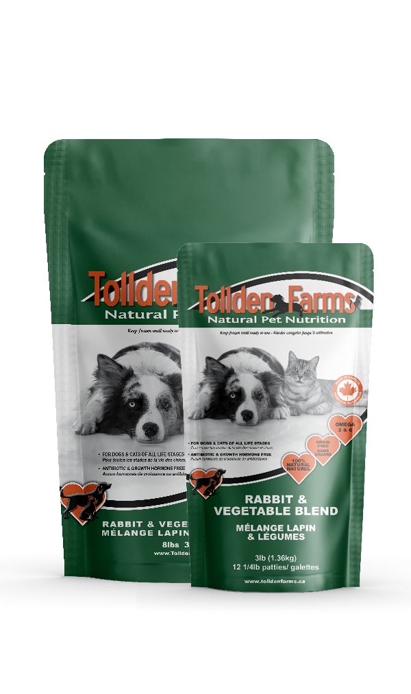 Tollden Farms Rabbit &amp; Veg 3lb