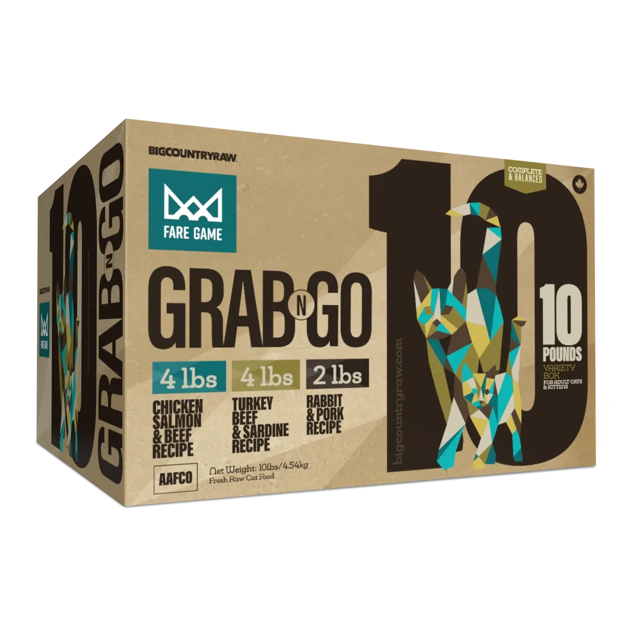 Big Country Raw FG Grab n Go Cat 10lb